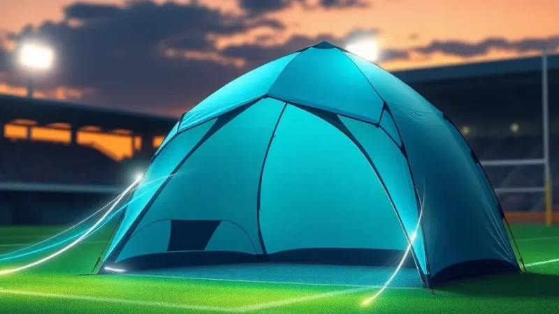 NRL Instant Tents: Tactical Advantage on Match Day